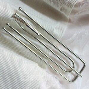 Heavy Drapery Stainless Steel Pleat Curtain Hooks
