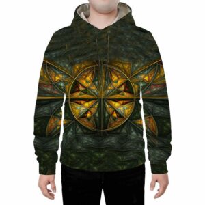 Long Sleeve 3D Creative Compass Printed Hoodie Sweatshirts Sweatpants Tracksuits Streetwear Sets Casual Print Spring Fall Winter Men's Outfit