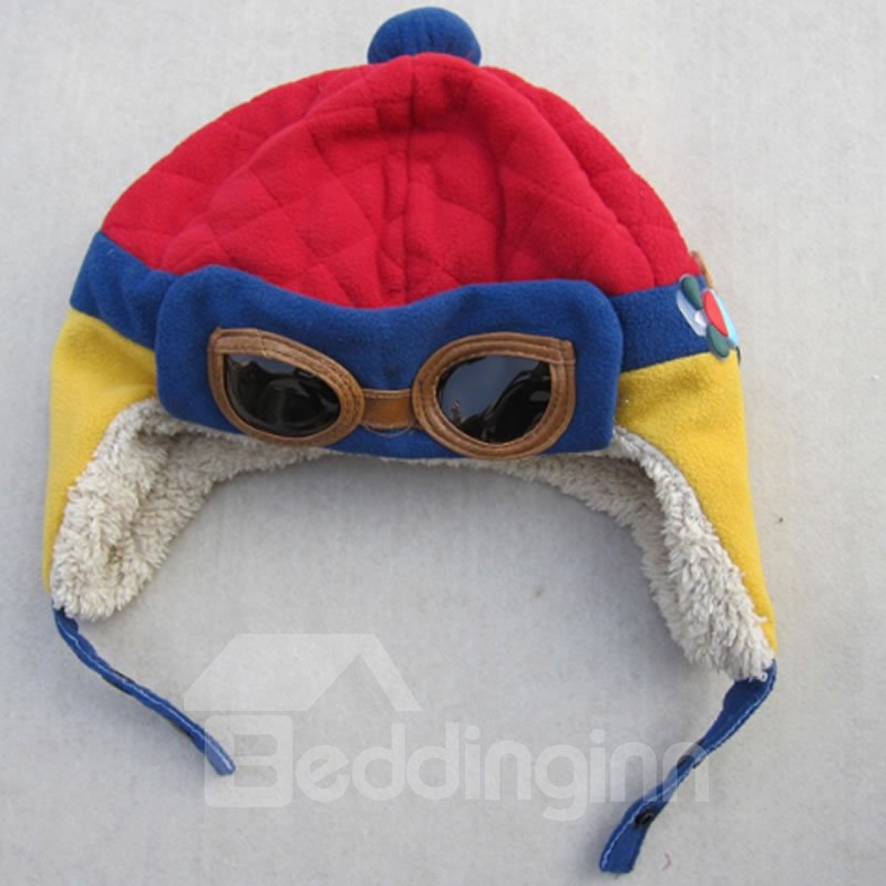 Boys Winter Warm Pilot Crochet Earflap Hats - Image 3