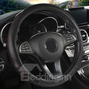 PVC Material All Seasons Sport Style Steering Wheel Cover