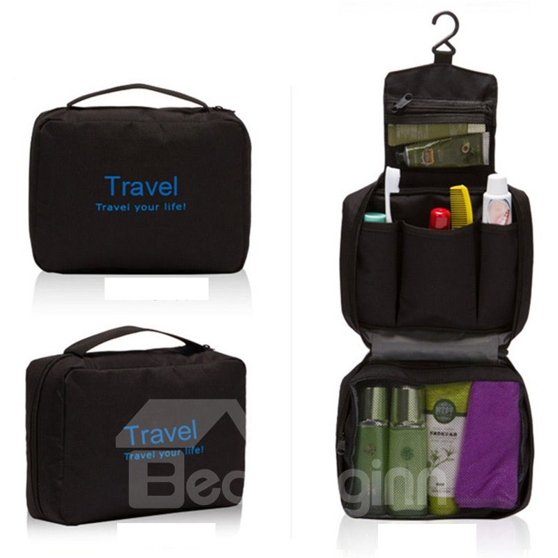 Portable Hanging Travel Toiletry Bag Waterproof Makeup Cosmetic Bag - Image 6