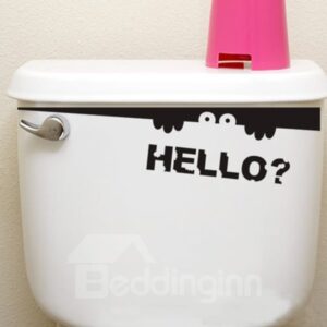 Creative Little Peeking Elf Bathroom Water-Proof Wall Sticker