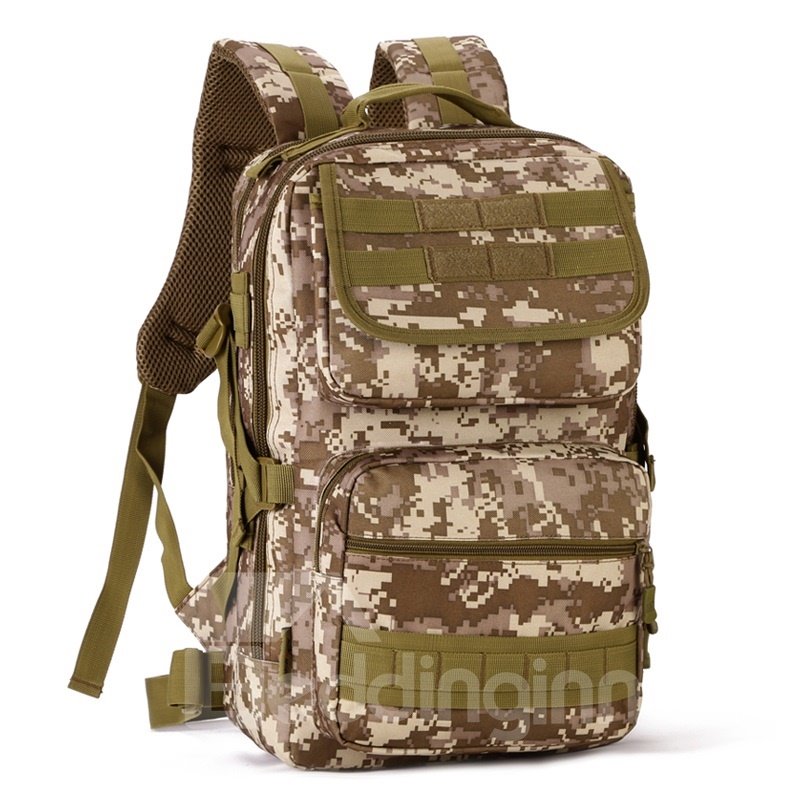 25L Lightweight Adjustable Strap Waterproof Camping Outdoor Backpack - Image 4