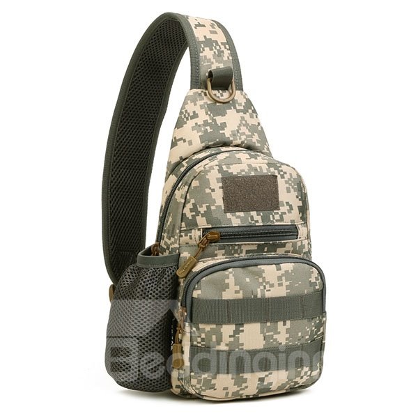 Lightweight Camouflage Shoulder Waterproof Easy-Clean Outdoor Chest Bag Bckpack - Image 8