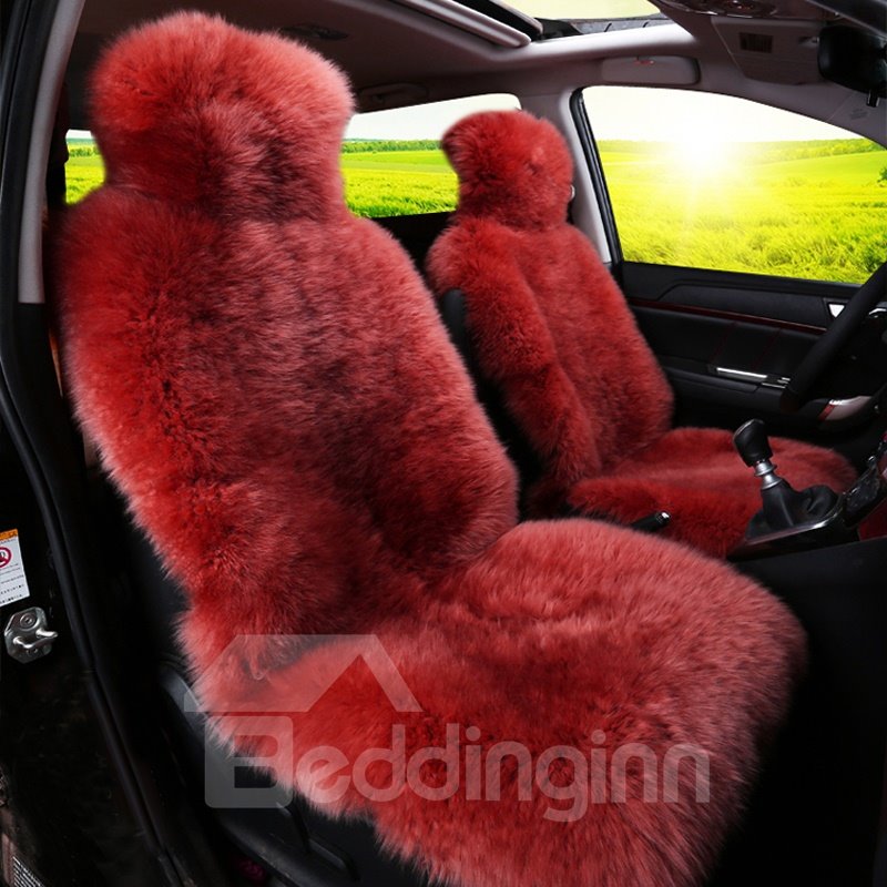 New Comfortable And Soft Lambswool Warm Fashion Car Seat Cover - Image 4
