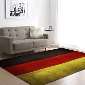 Flag Area Rug, Area Rug Mat for Living Dining Dorm Room Bedroom Home Decorative