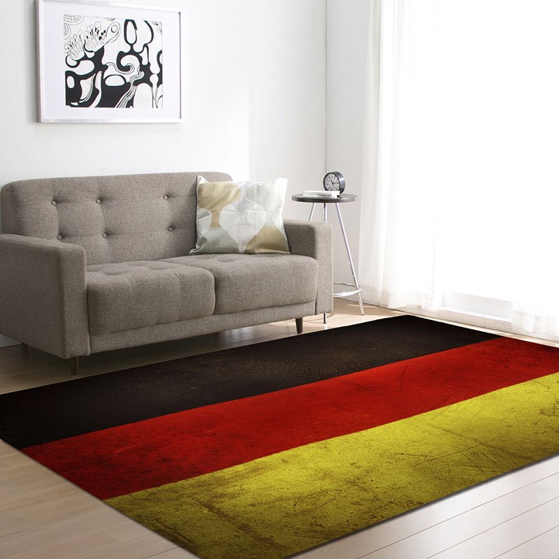 Flag Area Rug, Area Rug Mat for Living Dining Dorm Room Bedroom Home Decorative