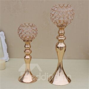 Creative European Style Fashion Handicrafts Home Decoration Mermaid Crystal Candle Holder