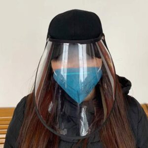 Removable Protective Hat Anti-droplet Hat Baseball Hat Shield Face Shield Sunscreen Sunshade