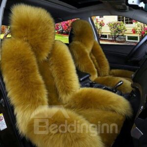 Luxury And Warm Lambswool Charming Fashionable Universal Car Seat Cover