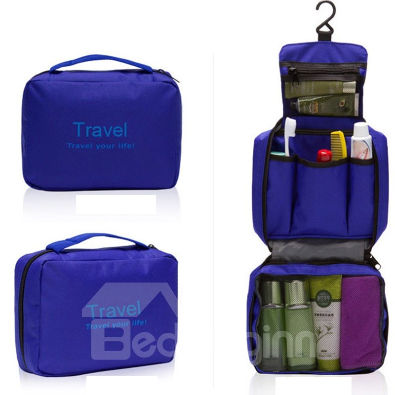 Portable Hanging Travel Toiletry Bag Waterproof Makeup Cosmetic Bag - Image 4