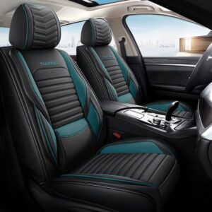 5 Seats Full Coverage Eco Friendly And Comfortable Fabric Airbag Compatible Wear Resistant Dirt Resistant And Durable Universal Fit Seat Covers