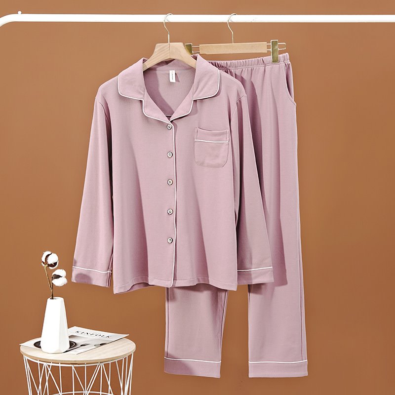 Autumn Spring Sleepwear Long Sleeve Pajamas Set For Women Modal Pants Set Comfort Nap Loungewear Women's Home Clothes Evening Wear 5 Colors - Image 17