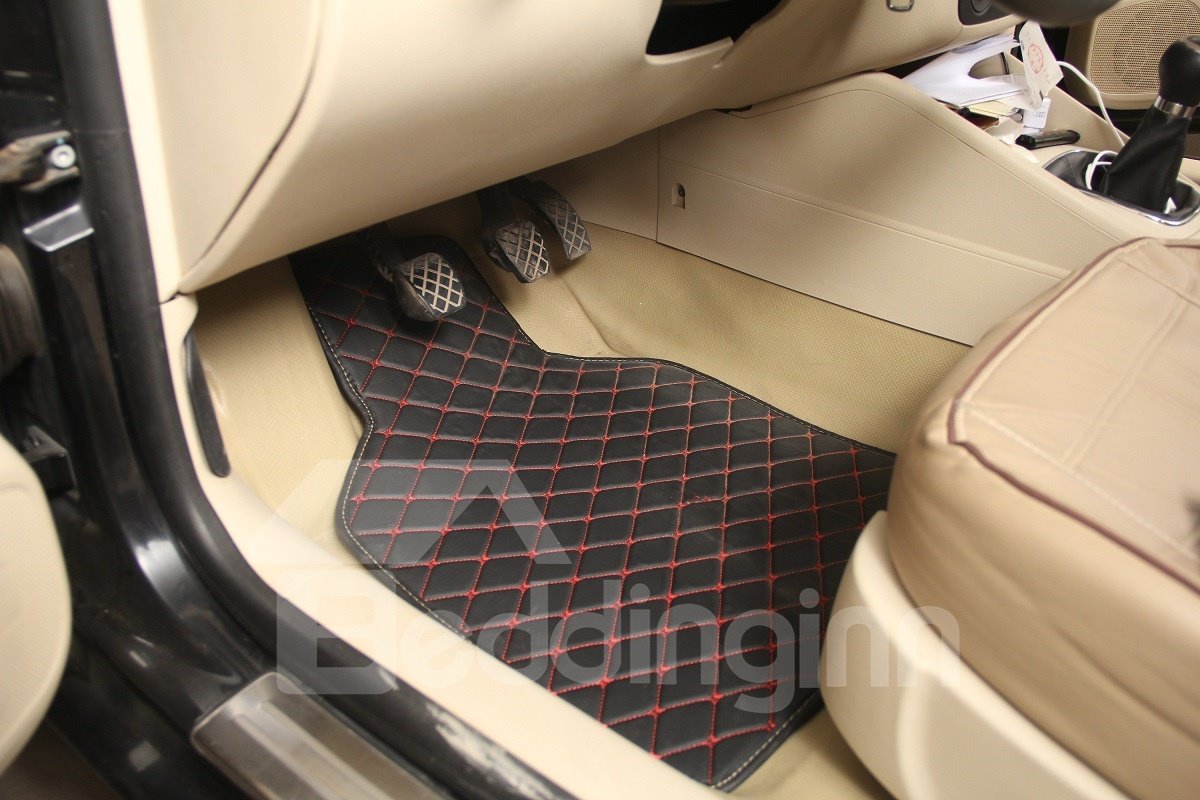 Plain Pattern PVC Material Waterproof Custom Fit Car Floor Mat - Image 6