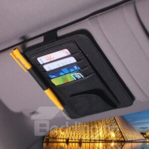 Utility Multipurpose Double Layer Organizer For Car Sun Shades