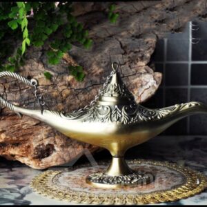 Mysterious Classical Dark Gold High Quality Aladdin's lamp