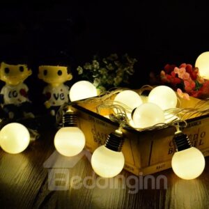 Modern Simple Style Christmas Decoration 13.1 Feet 20 Bulbs LED Lights