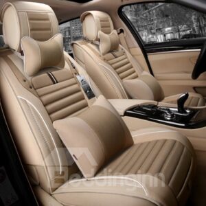 Easy Breathable And Eco-Friendly Material Charming Universal Five Car Seat Cover