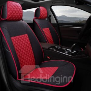 Casual Series Classic Diamond Grids Soft And Comfy Custom Fit Car Seat Covers Anti-skid Wear-resistant Dirt-resistant Durable And Breathable