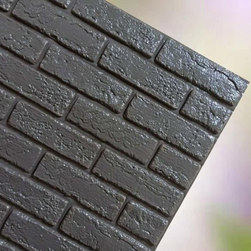 3D Tile Brick Wall Stickers Soft Foam Self Adhesive Wall Sticker Waterproof Anti-Collision Panel Decor - Image 2