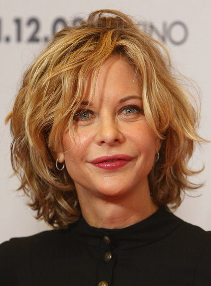 Messy Short Layered Wavy Human Hair Full Lace Wigs 10 Inches for Older Women - Image 3