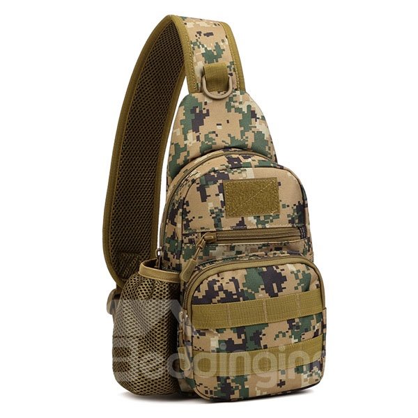 Lightweight Camouflage Shoulder Waterproof Easy-Clean Outdoor Chest Bag Bckpack - Image 6