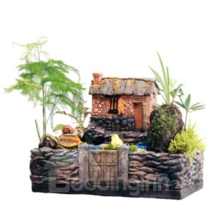 Elegant Imitation Stone Farm courtyard Resin Creative Succulent Pots