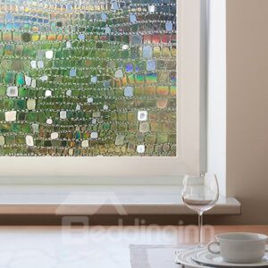 3D No Glue Static Decorative Privacy Window Films for Glass