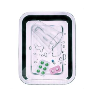 3D Water Medicine Pattern Removable Mouse Pad Desk Stickers