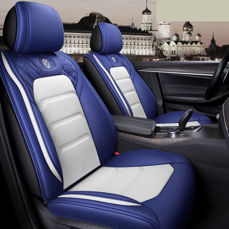 Sport Style 5 Seater Full Coverage Universal Fit Seat Covers High Quality Leather Material Wear Resistant and Durable £¨Ford Mustang and Chevrolet Camaro are Not Suitable£© - Image 4