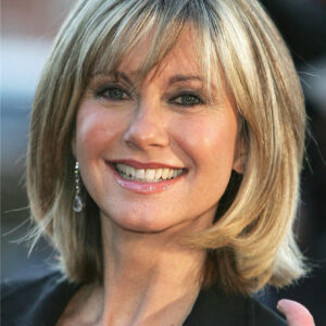 Medium Straight Human Hair Capless Wigs for Older Women