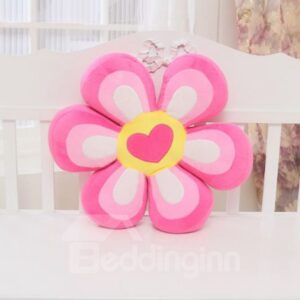Adorable Five-petal Flowers Design Soft Throw Pillow