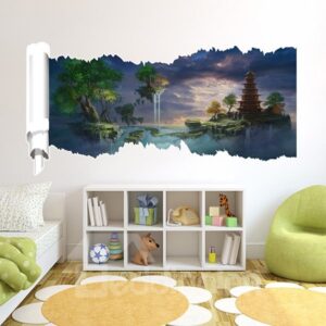 New Arrival Creative Dreamlike Scenery 3D Wall Stickers
