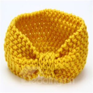 Knots Decoration Cotton Simple 1-Piece Hair Band