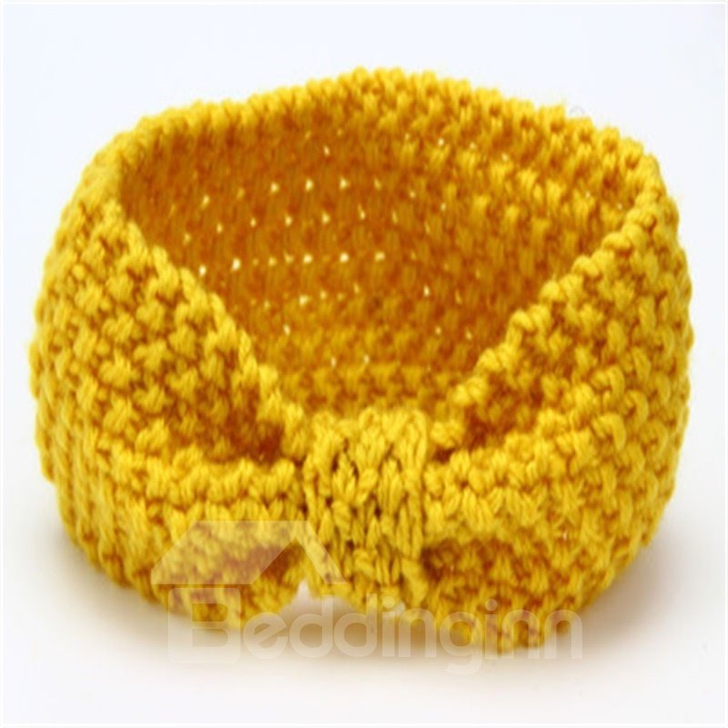 Knots Decoration Cotton Simple 1-Piece Hair Band