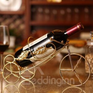 Creative Stainless Steel Hollow Cut Design Wine Holder