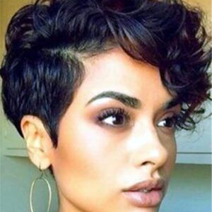 Curly Women 120% Short Wigs