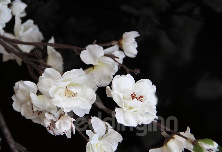 New Arrival Popular Large Simulation Single Floor Peach Blossom Flower Arrangement