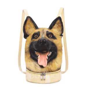 3D Dog Shape Fashion Student Backpack Shoulder Bag