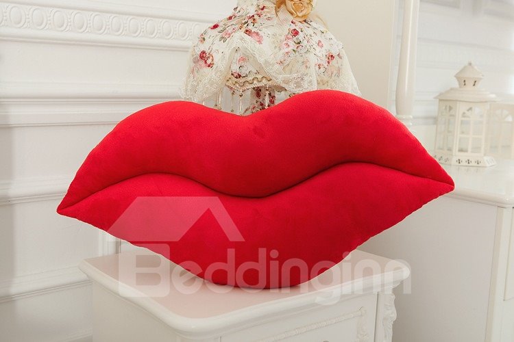 Original Special and Sexy Red Lips Pattern Back Curshion - Image 2