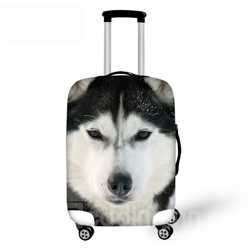 3D Wolf Pattern Waterproof Luggage Cover Protector 19 20 21 - Image 2