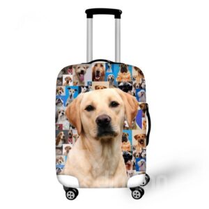 Adorable Kinds of Dog Pattern 3D Painted Luggage Cover