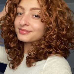 Medium Hairstyles Women's Big Curly Synthetic Hair Capless 120% 14 Inches Wigs