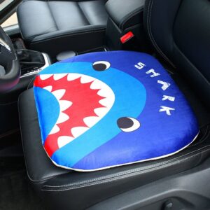 Plush Cartoon Car Cushion Thickened Bottom Anti-Skid Cute Bunny Bear Car Cushion