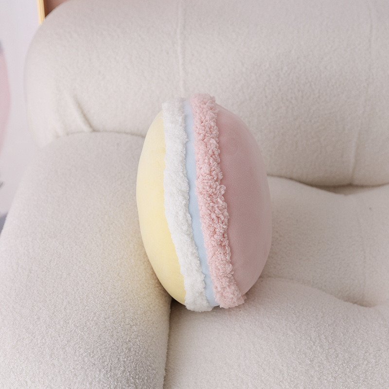 Macaron Pillow Cartoon Food Shape Pillow Sofa Cushion Cute Pillow - Image 2