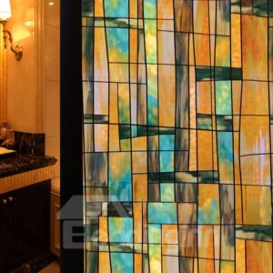 European Drawing No-glue Window Film Static Sticker