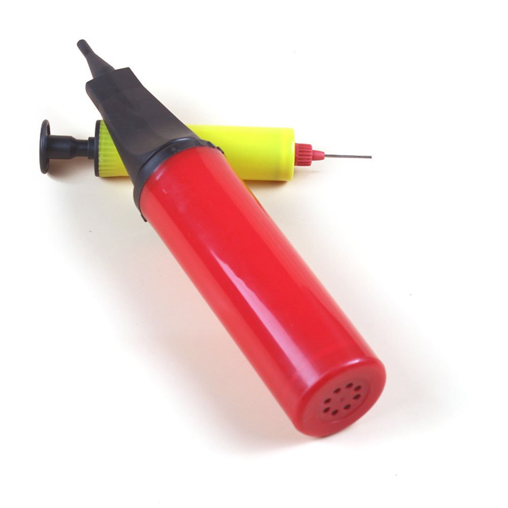 Inflators Flat Mouth Plastic Air Pump Hand Push Mini Portable Balloon Inflation Tube