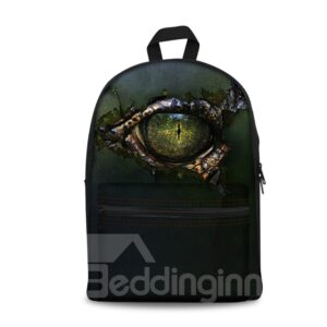 New Fashion 3D Postmodern Style Devil's Eyes Backpack Students School Campus Bags