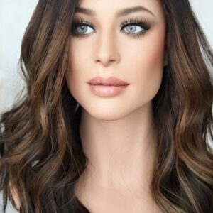 Women's Long Wavy Natural Looking Synthetic Hair Capless 120% 20 Inches Wigs