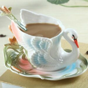 Wonderful European Porcelain Enamel Coffee Mug